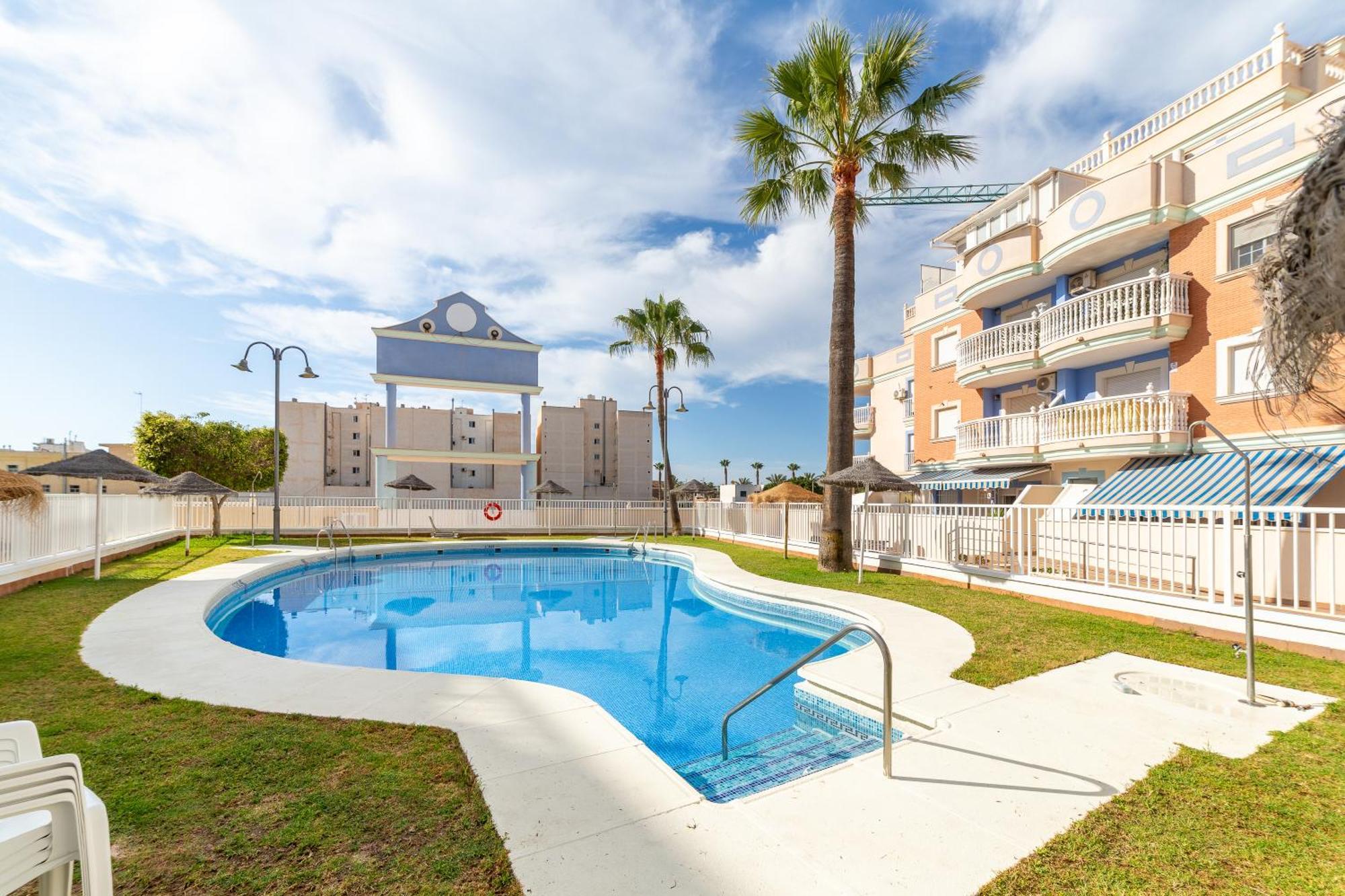 Apartamento Esbamar VI Roquetas de Mar Bagian luar foto